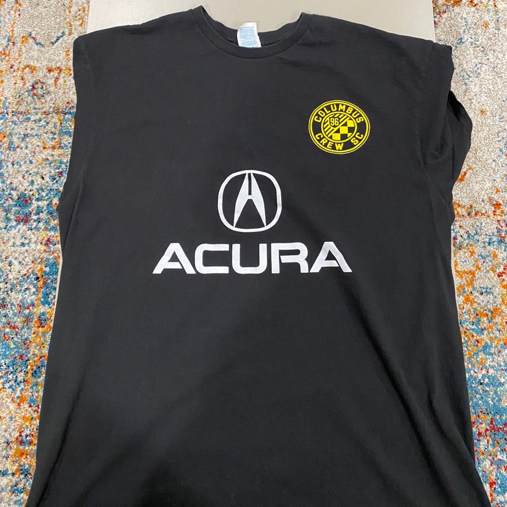 Columbus Crew Acura shirt size XL Men’s black